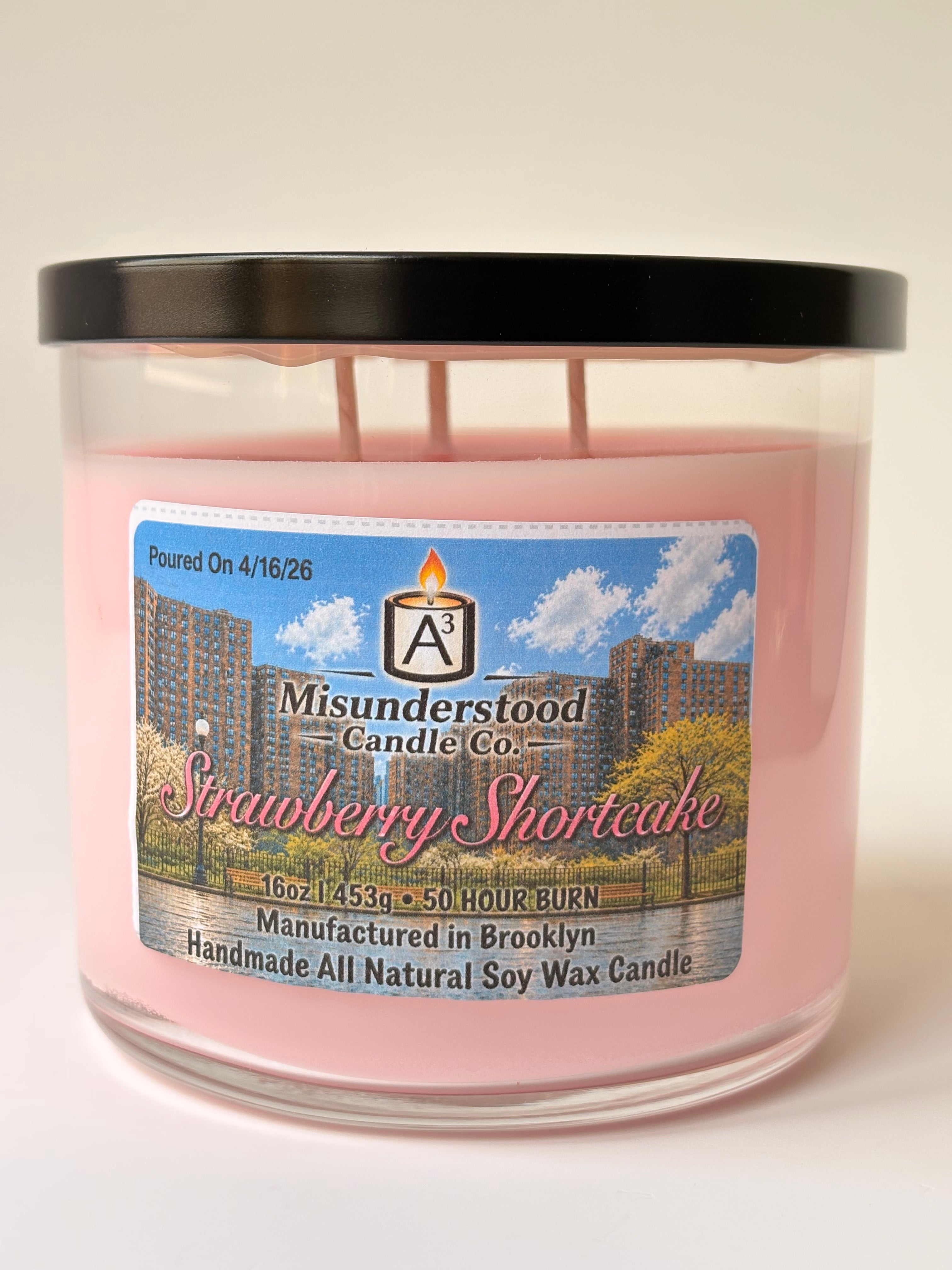 Strawberry Shortcake Candle