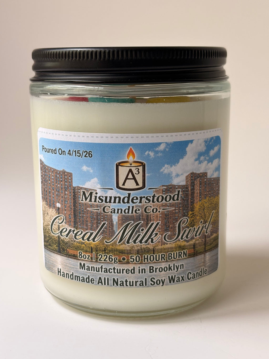 Cereal Milk Swirl Candle