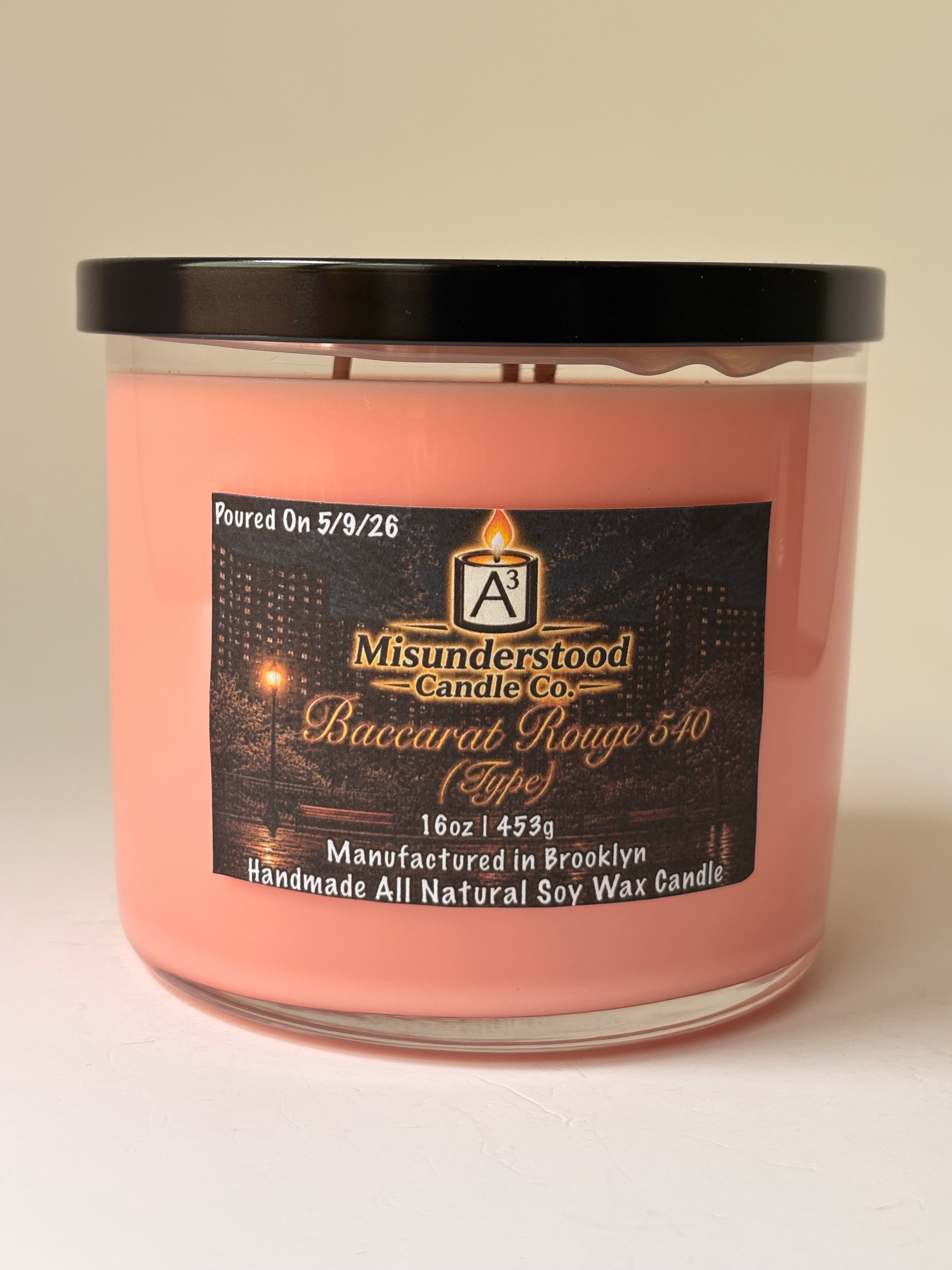 Baccarat Rouge 540 (Type) Candle