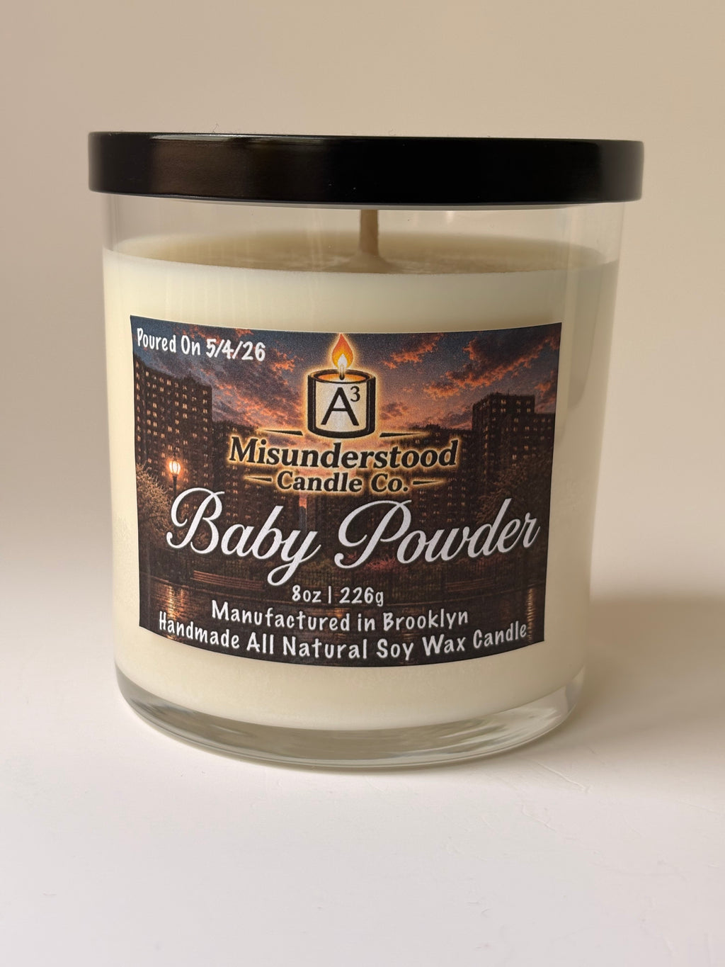 Baby Powder Candle
