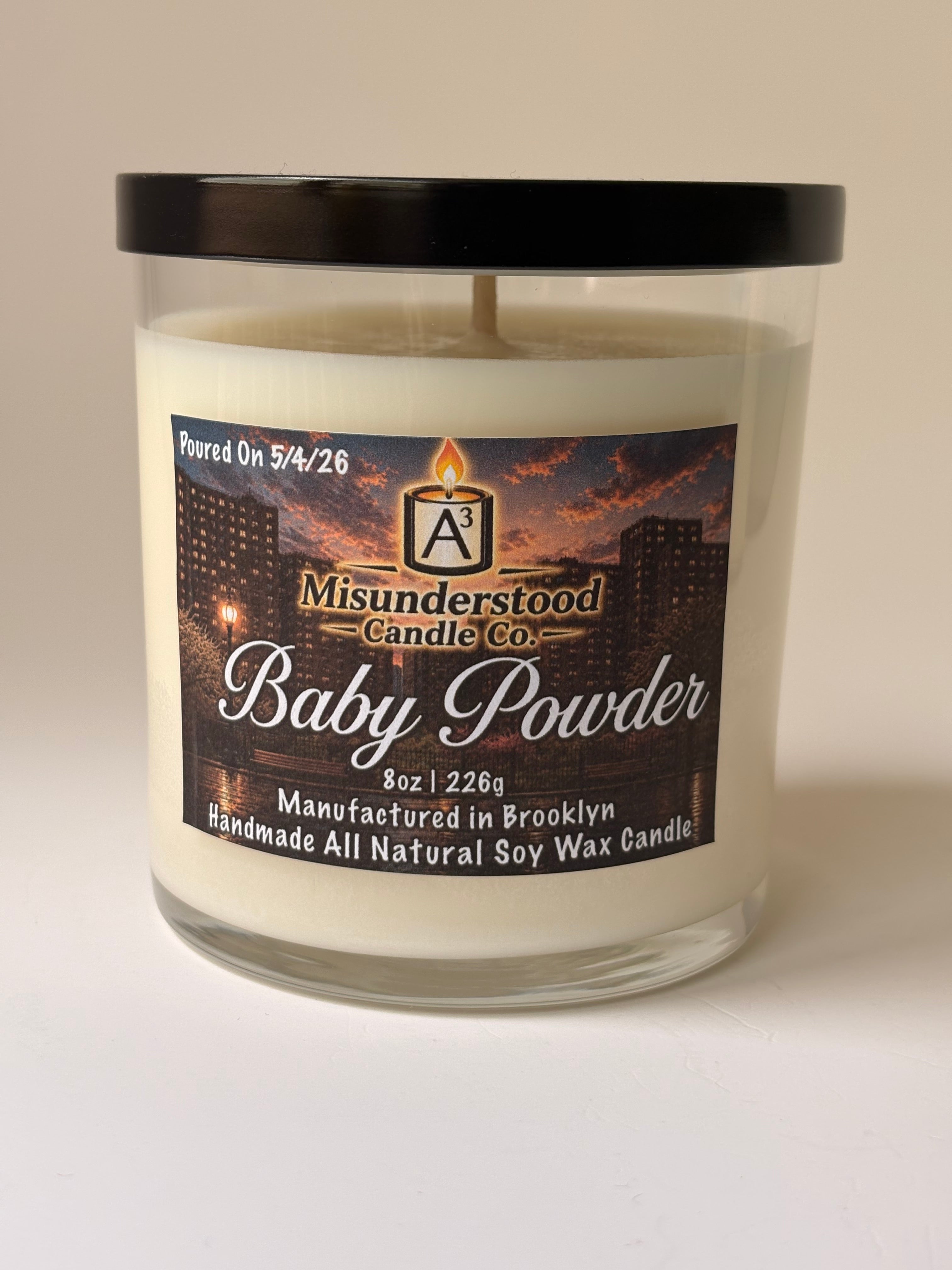 Baby Powder Candle