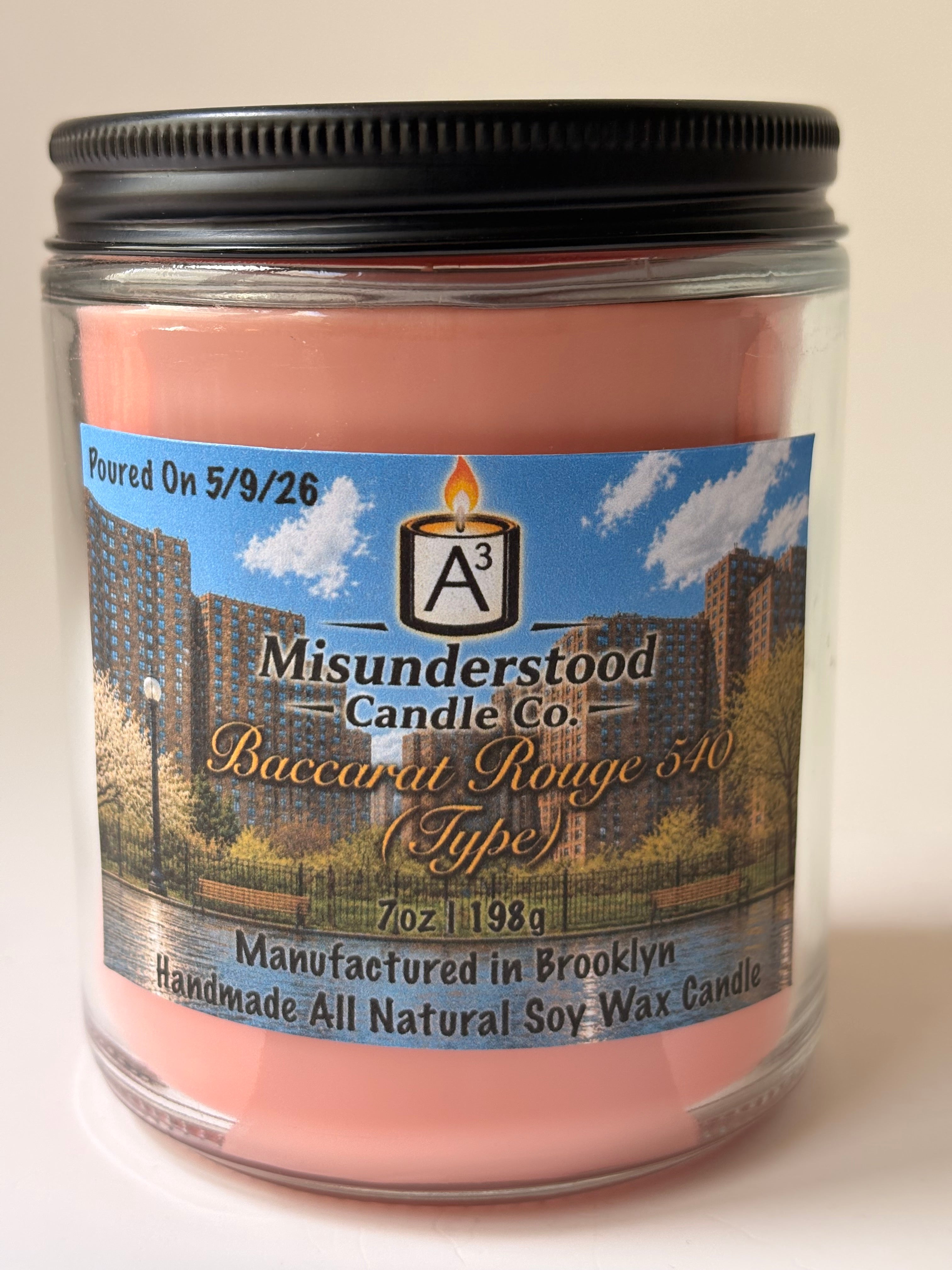 Baccarat Rouge 540 (Type) Candle