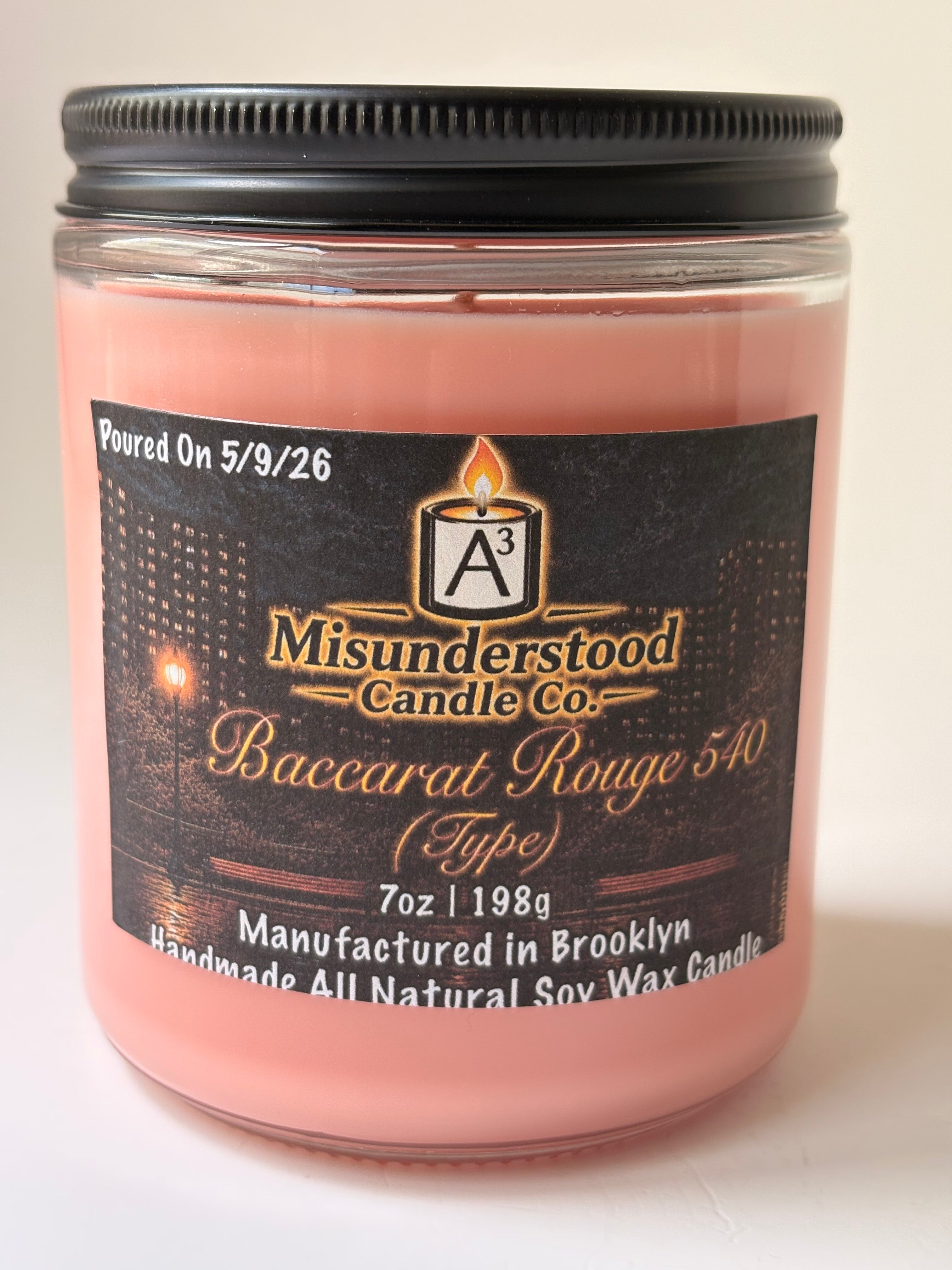 Baccarat Rouge 540 (Type) Candle