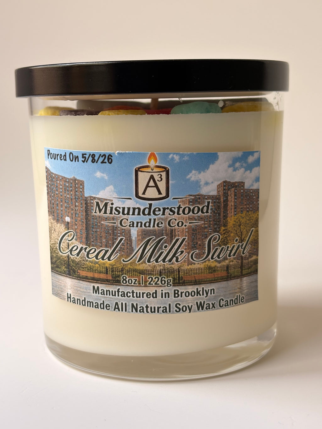 Cereal Milk Swirl Candle