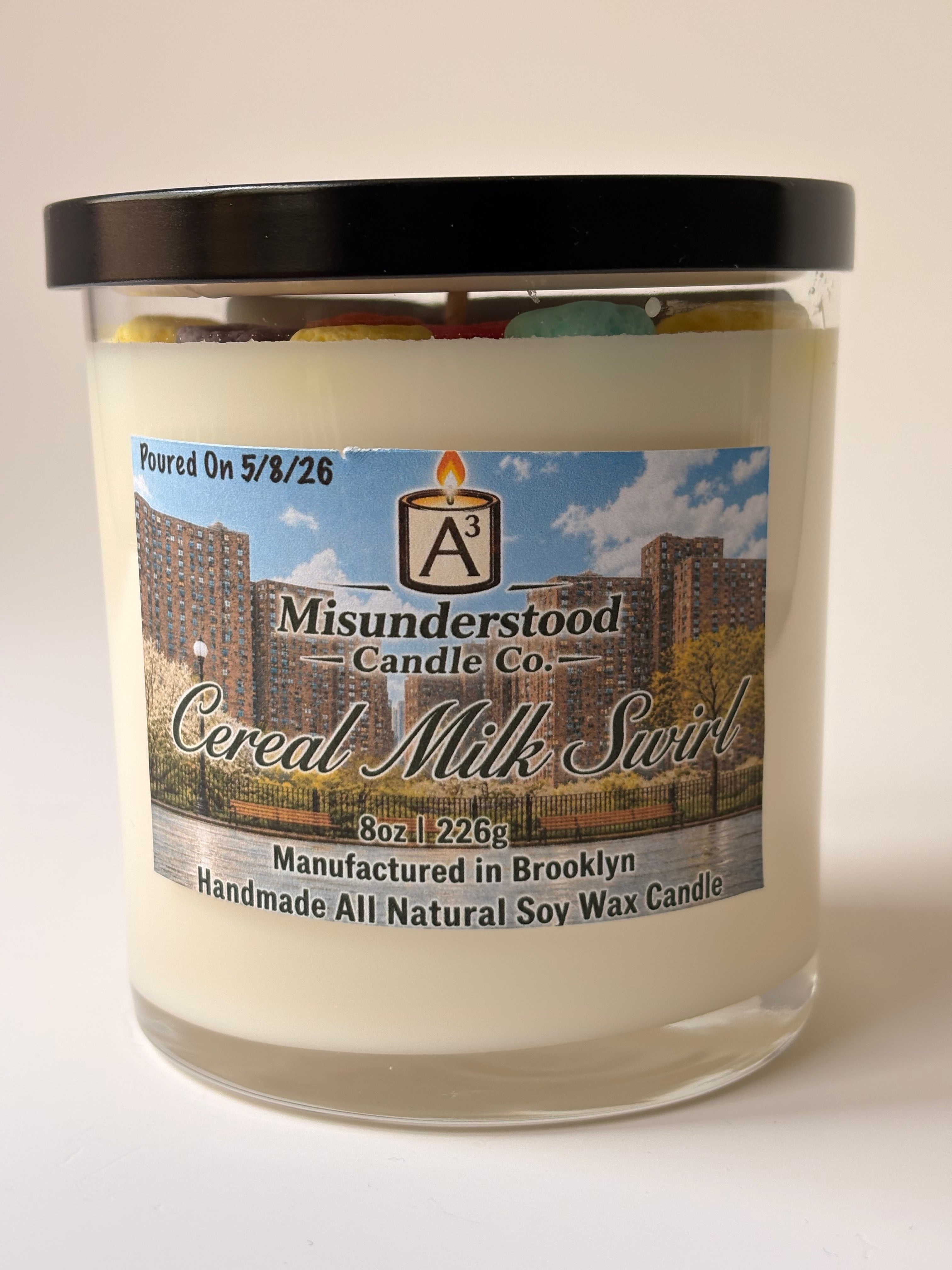 Cereal Milk Swirl Candle