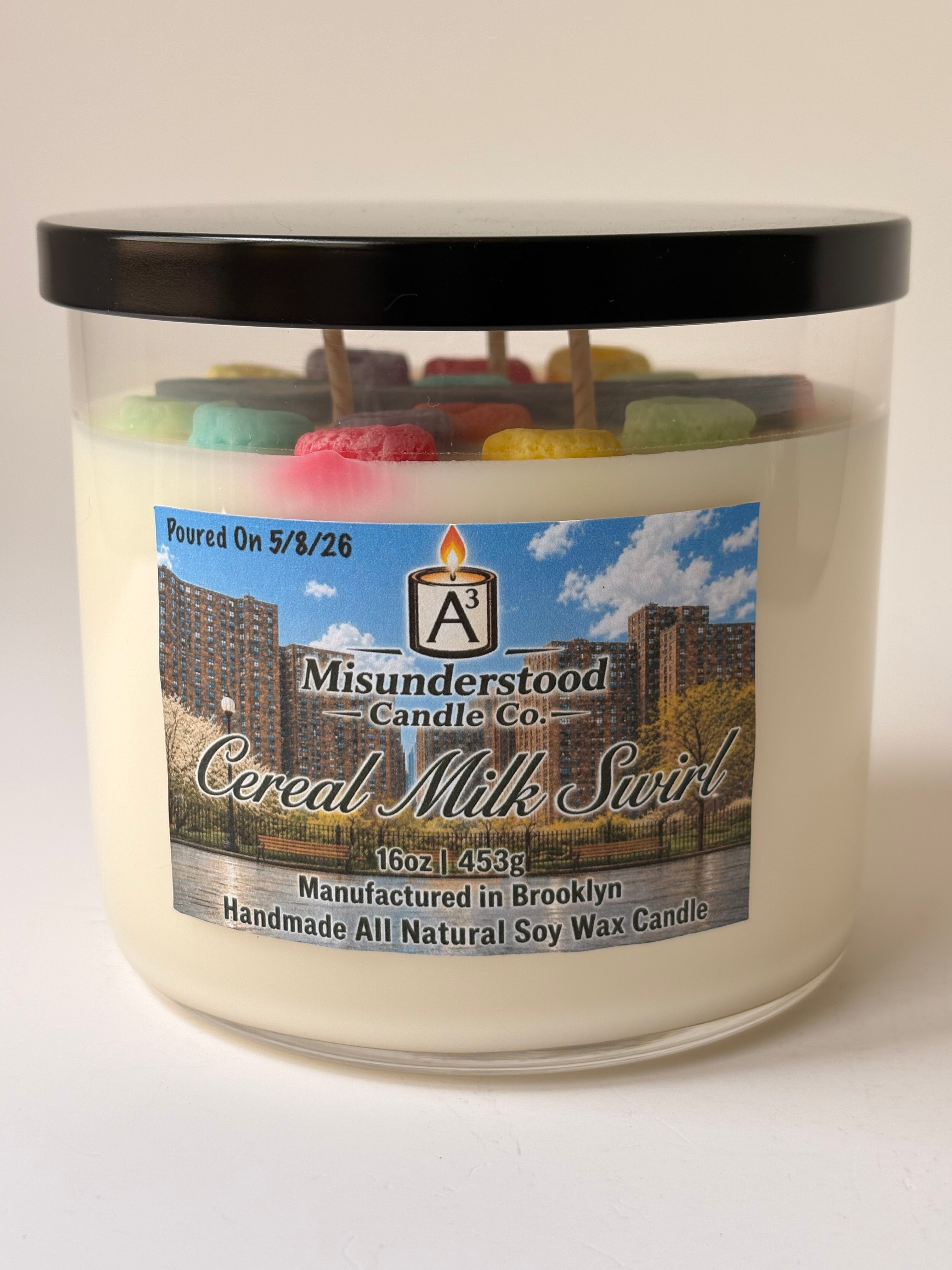 Cereal Milk Swirl Candle