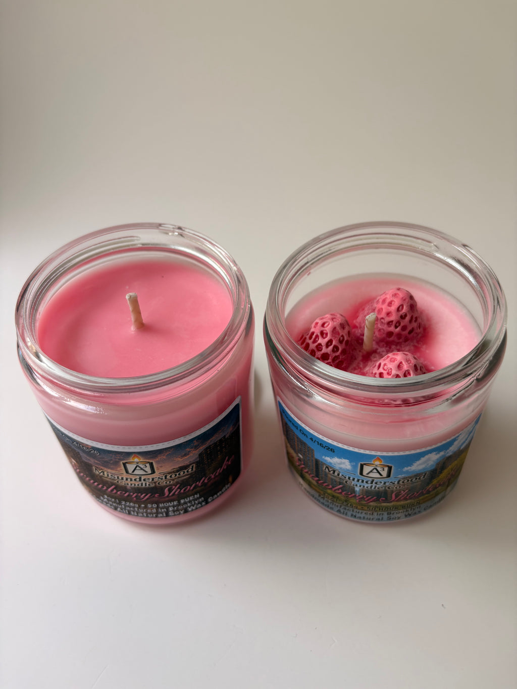 Strawberry Shortcake Candle