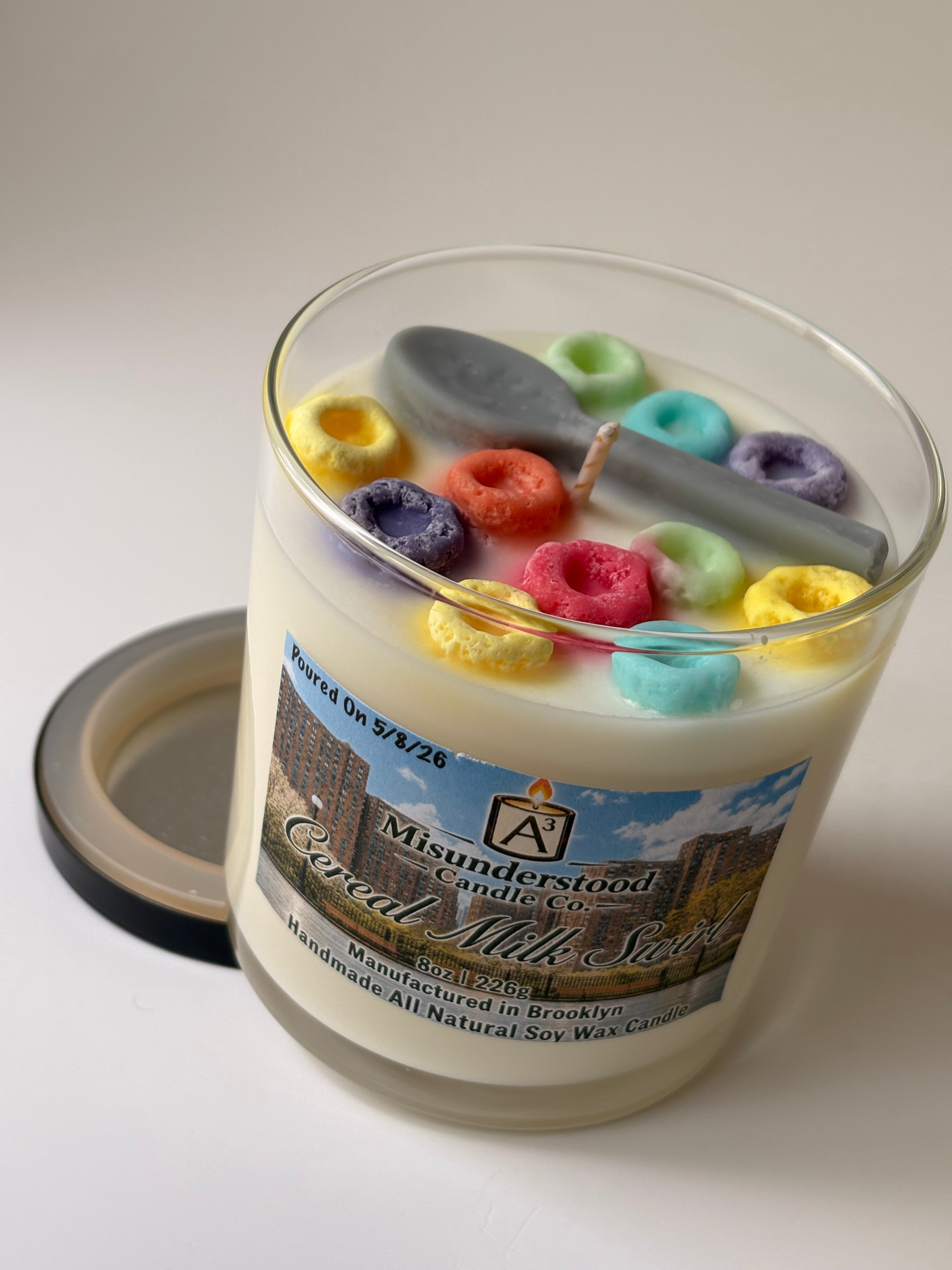 Cereal Milk Swirl Candle