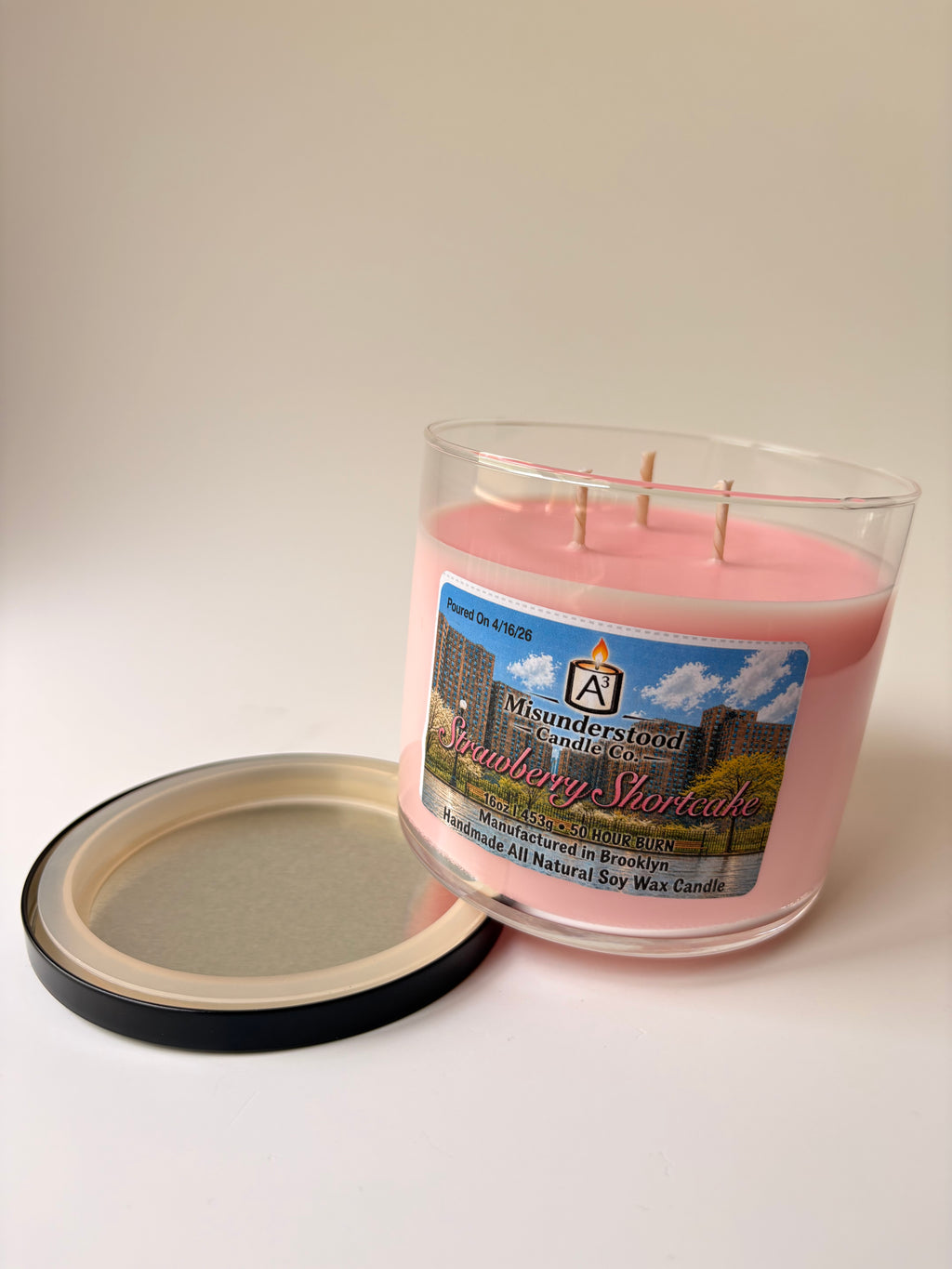 Strawberry Shortcake Candle