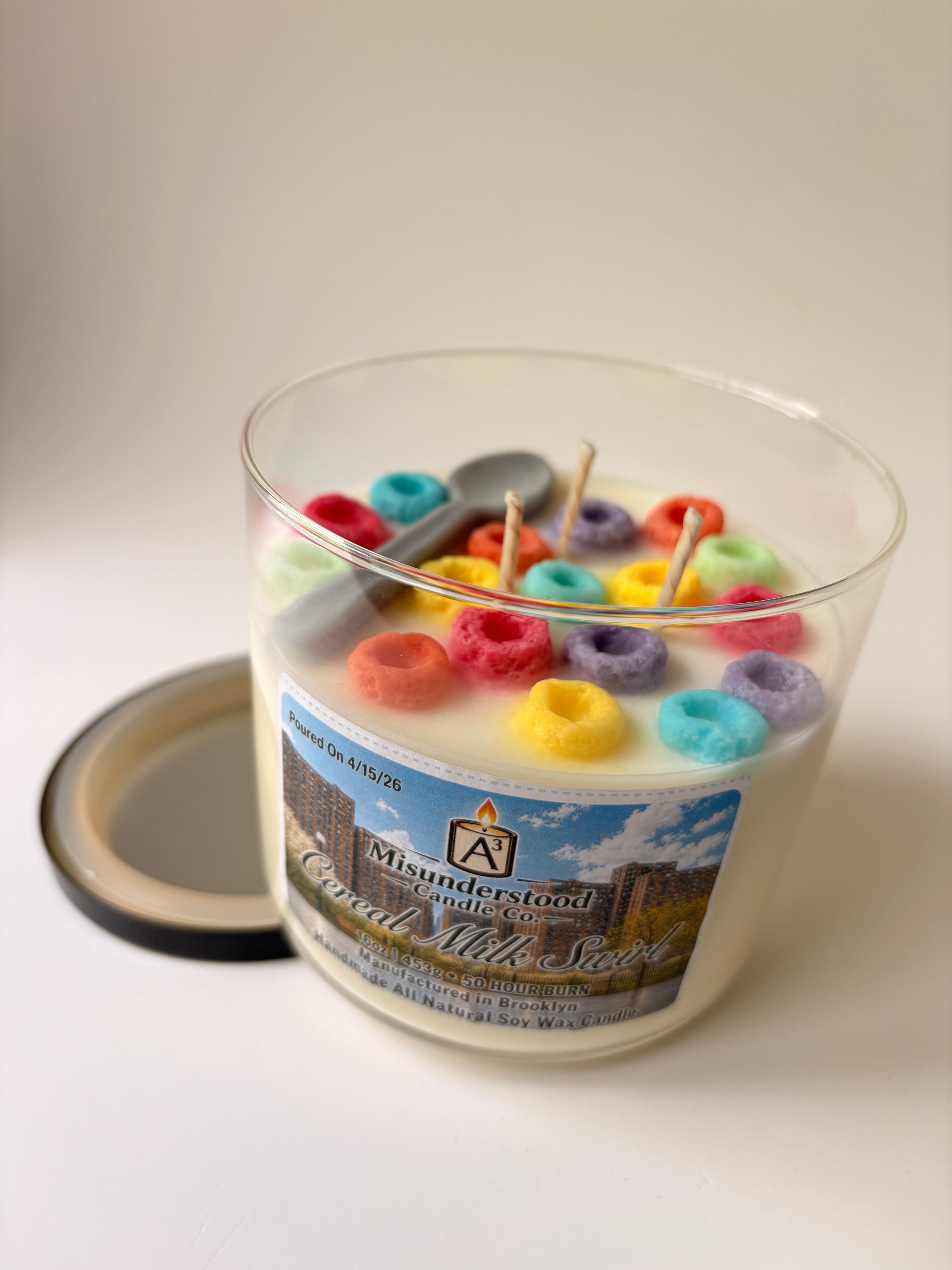Cereal Milk Swirl Candle
